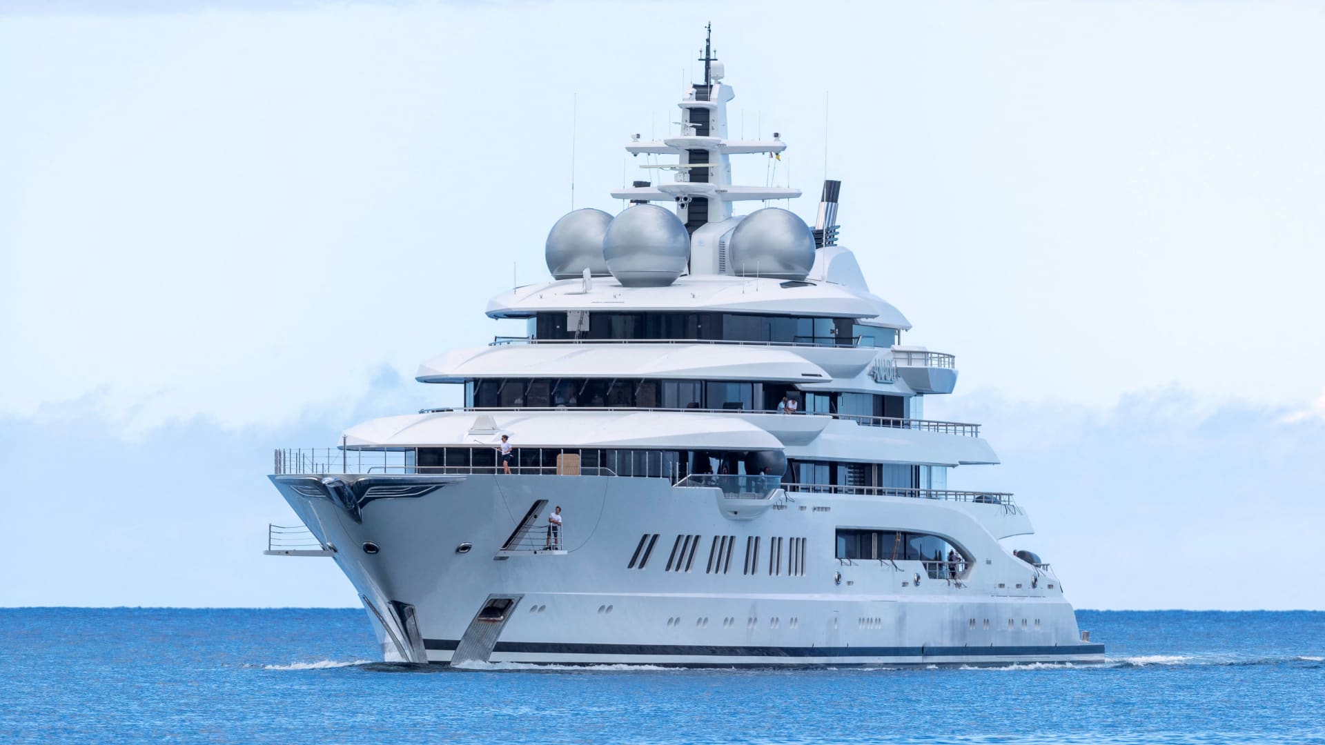Megayacht Amadea sold for $187 million to Dubai billionaire with Trump ties